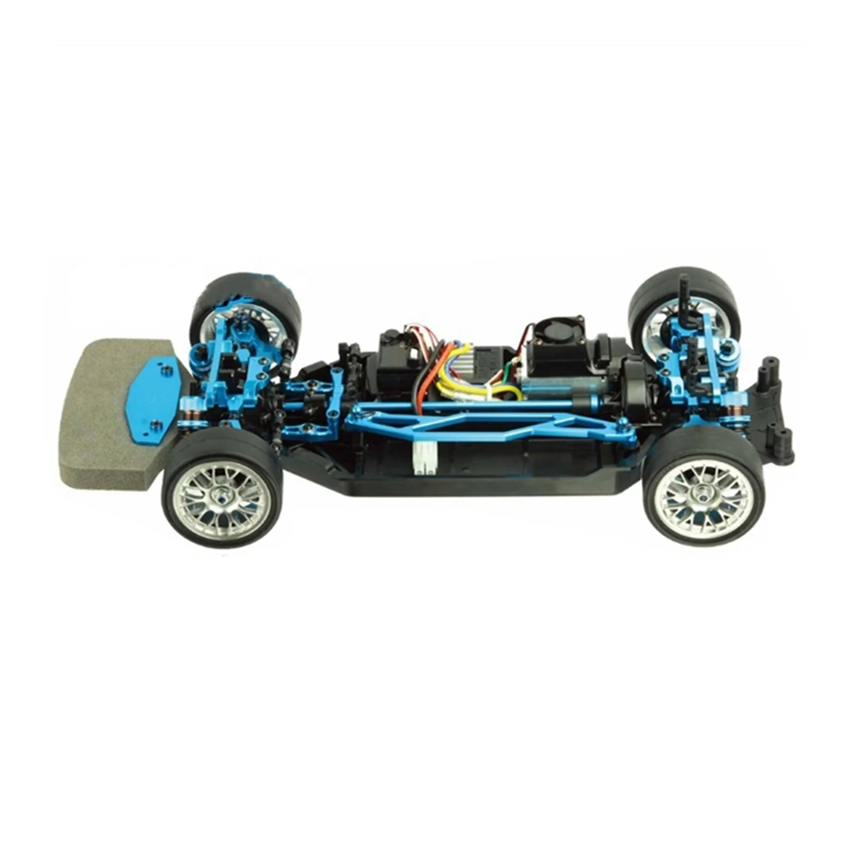 Kit de accesorios de modificación de Metal, brazos de suspensión, juego de nudillos de dirección para Tamiya TT02 TT-02 1/10 RC, piezas de actualización de coche, 1