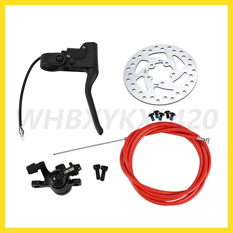 120mm Brake Lever Disk  Cable Kit Set Handle   for Xiaomi Mijia M365 PRO Electric Scooter Replacement Parts