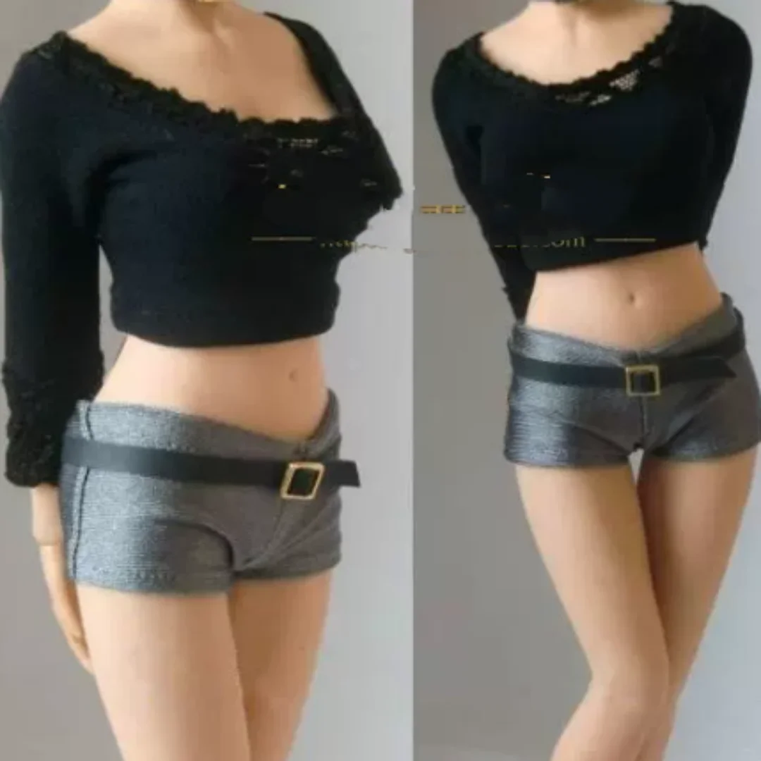 

1/6 Scale tight shirt shorts Clothes Model for 12'' PH TBL figure toys clothes Fit Action figure toys