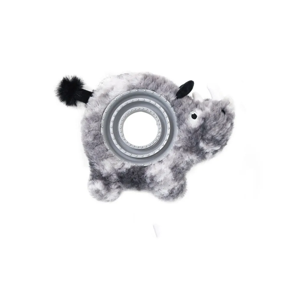 

Durable Bite Resistant Dog Leaking Food Wear-resistant Animal Shape Puppy Disc Toys TPR Pet Training Toys Grinding Teeth