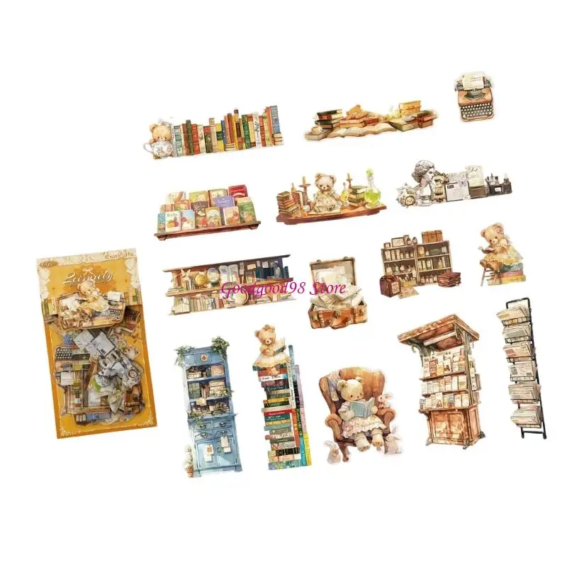 

Scrapbook Sticker Decorative Journaling Sticker Book Aesthetic Decors Sticker