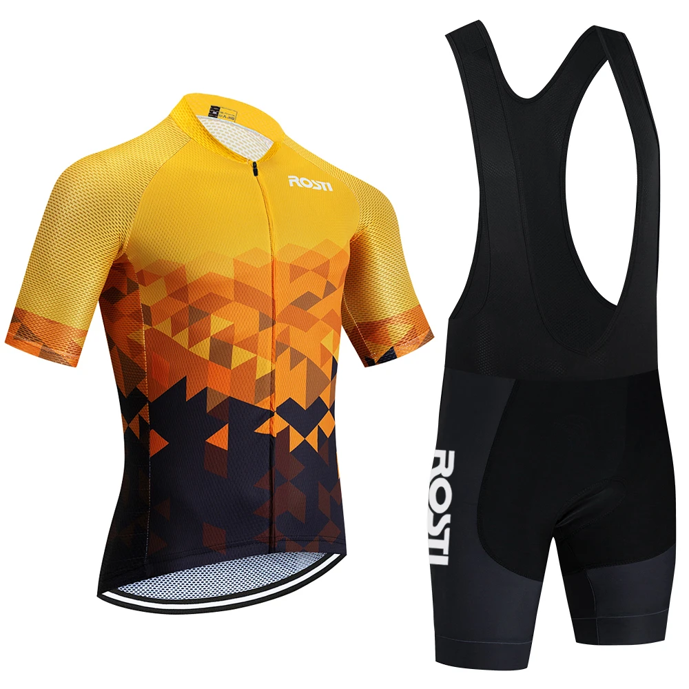 2024 ROSTI Cycling Jersey Colpack Team Bike Maillot Jersey Shorts Men Women Fashion 20D Ropa Ciclismo Bicycl Jerysey Clothing