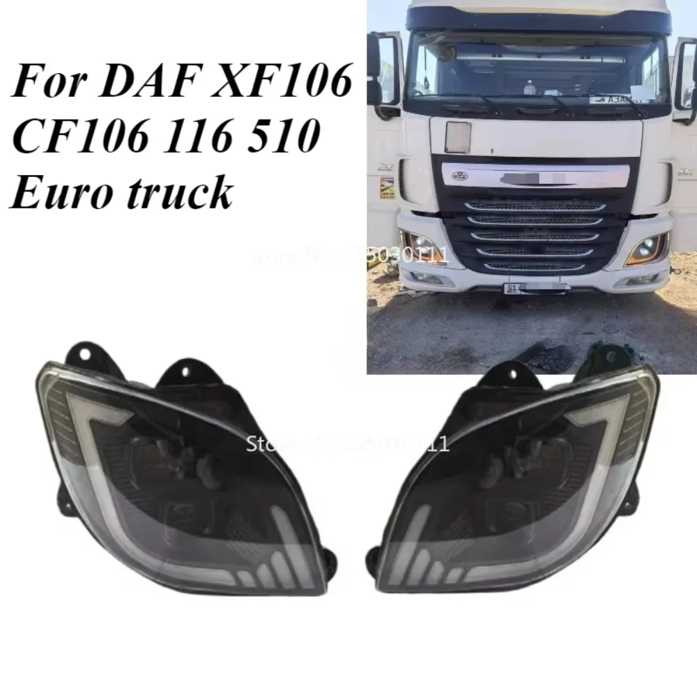 

1 Uds. Faro de camión led completo de 24V apto para camión DAF XF106 CF106 116 510 Euro 1835879/875/1835878/874