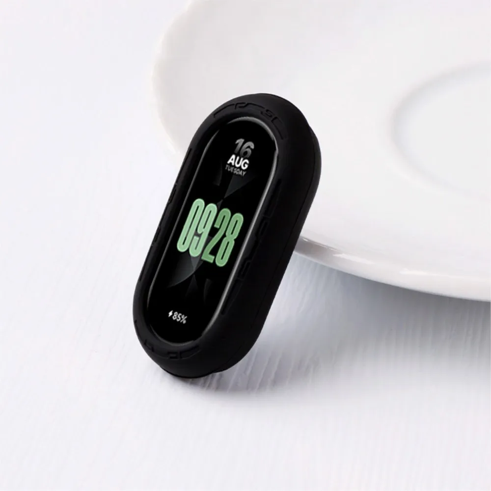 Silicone Case For Xiaomi Mi Band 10 9 8 Accessories Soft Shockproof cases Bumper Frame shell For Xiaomi Mi Band 10 9 8 NFC Cover