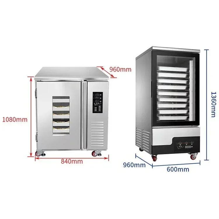 Picture 4: Refrigeration Retarder Proofer Cabinet Bakery Fermenting Machine 10 Trays Croissant Donut Bread Dough