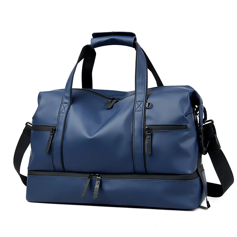 Fashion Travel Tote Bag for Men and Women Large Capacity Shoulder Crossbody Handbag Leisure Sports  Simple Business Travel Bag