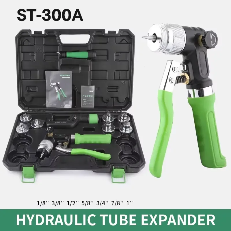 2026 Latest Manual Hydraulic Tube Expander for HVAC Copper Pipes ST300A Tool Cup Type Air Conditioning