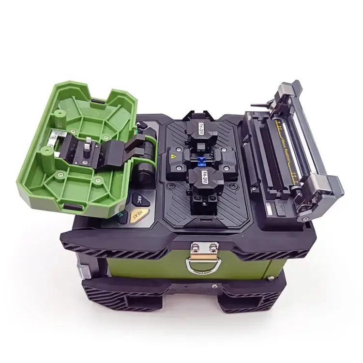 Máquina de soldadura de fibra óptica empalmadora de fusión JW4106S para equipos de telecomunicaciones FTTH 4G y máquina de empalme de fusión de red Wi-Fi