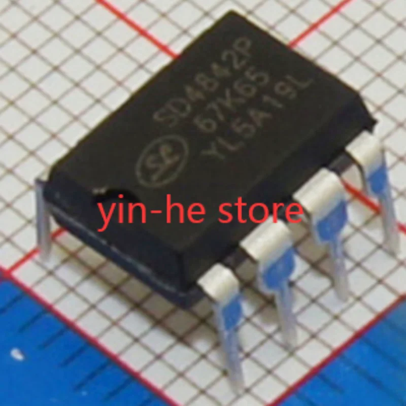 10PCS SD4842P67K65  SD4842P DIP8  Micro switching power supply chip Original genuine product