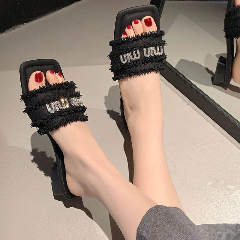 Women\'s Sandal Fashion Casual Summer 2024 New Flat Beach Sandals Shoes