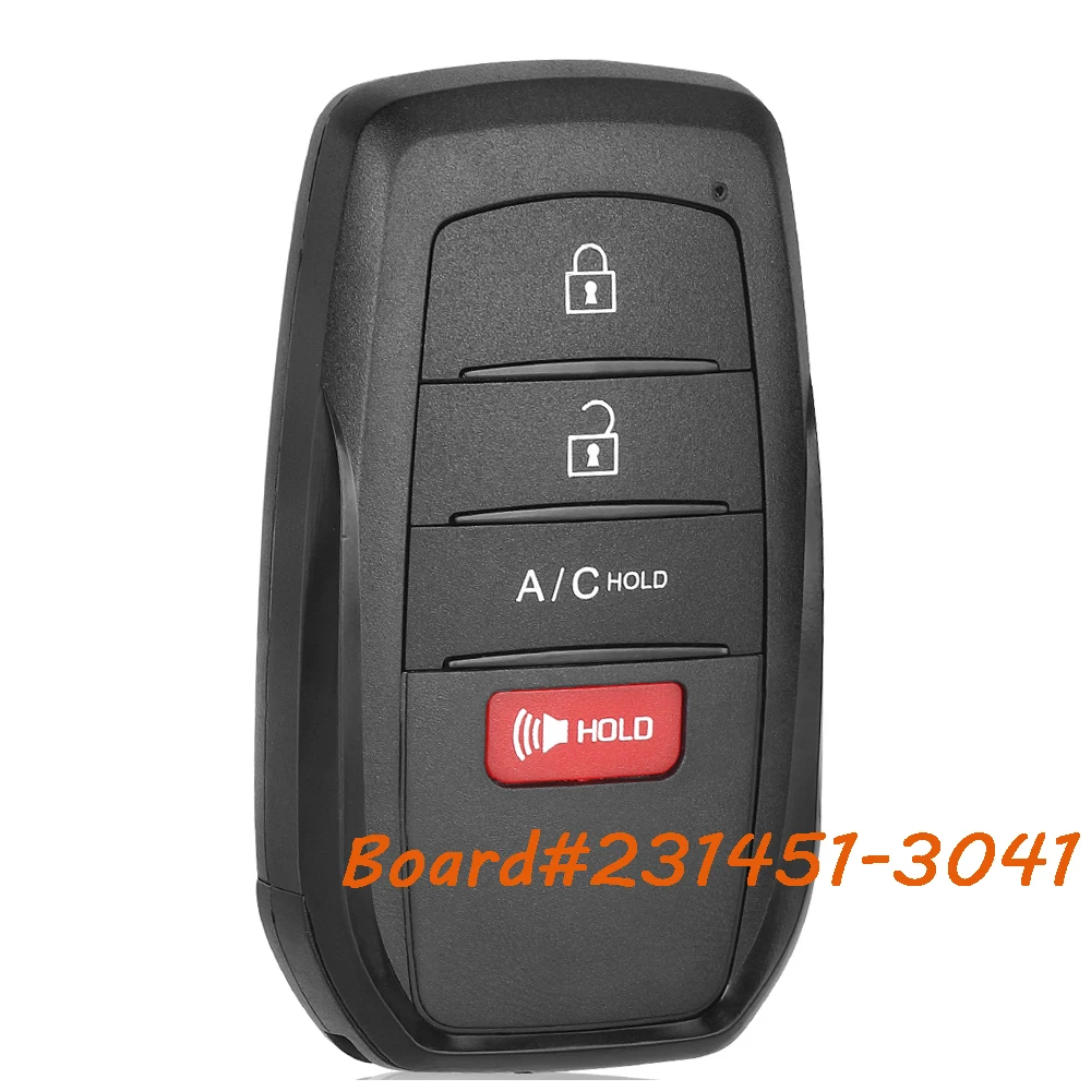 

KEYECU 231451-3041 Smart Keyless Remote Key Fob for Toyota BZ4X 2023 2024 HYQ14FBX 314.3MHz