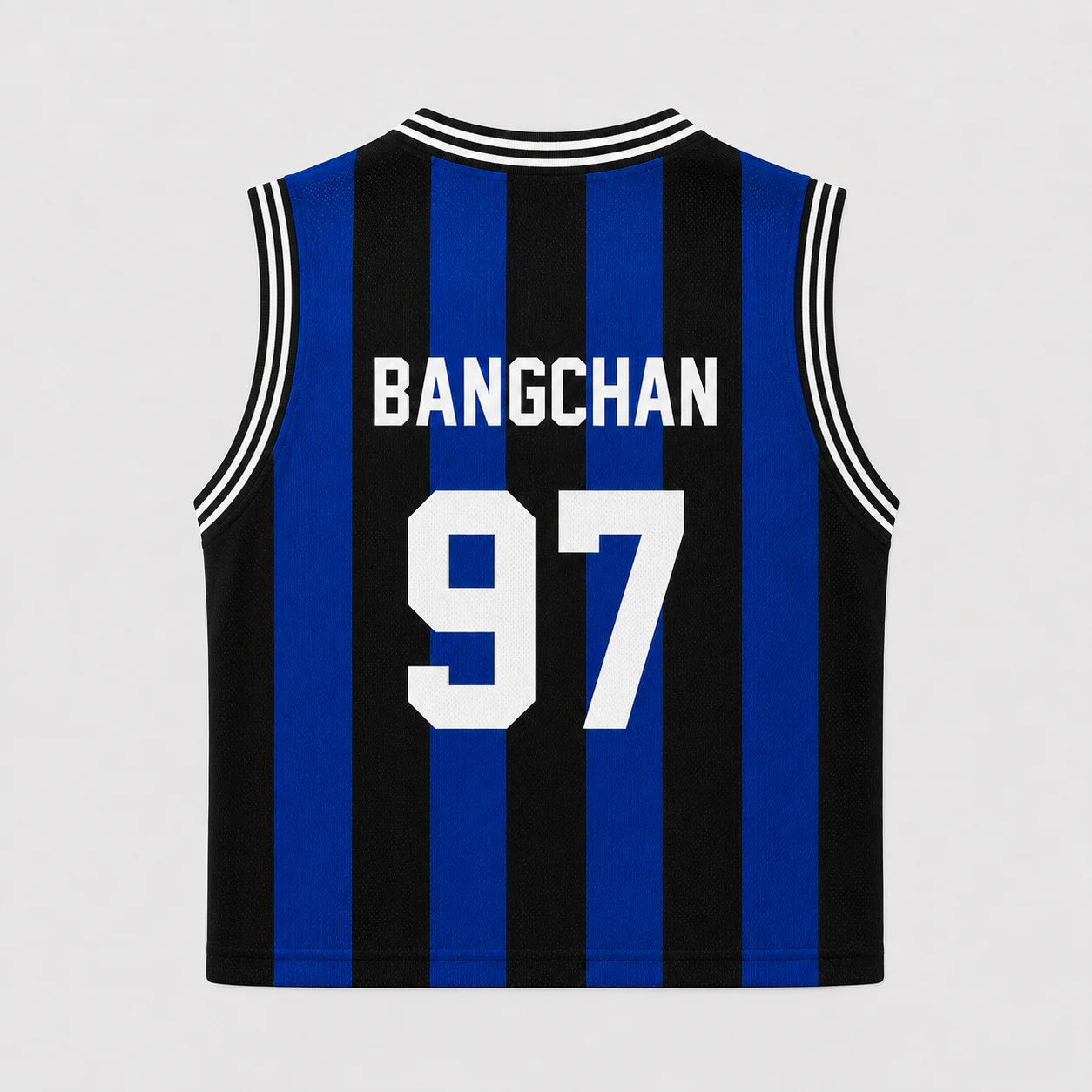 2026 New SKZ KARMA Cropped Kpop Jersey Sleeveless Striped Crop Top SKZ Member Name Number Kpop Concert Fan Merch For Women