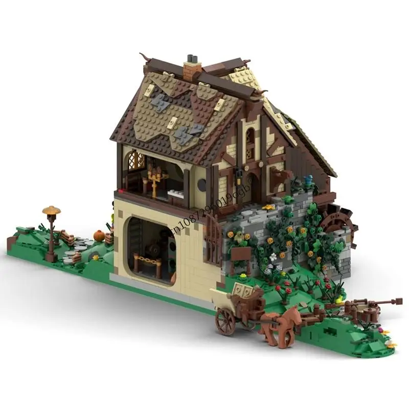 Nouveau 3550 pièces célèbres les anneaux série de film Moc Sandyman moulin maison modèle blocs de construction bricolage idées créatives enfant jouet cadeau d'anniversaire