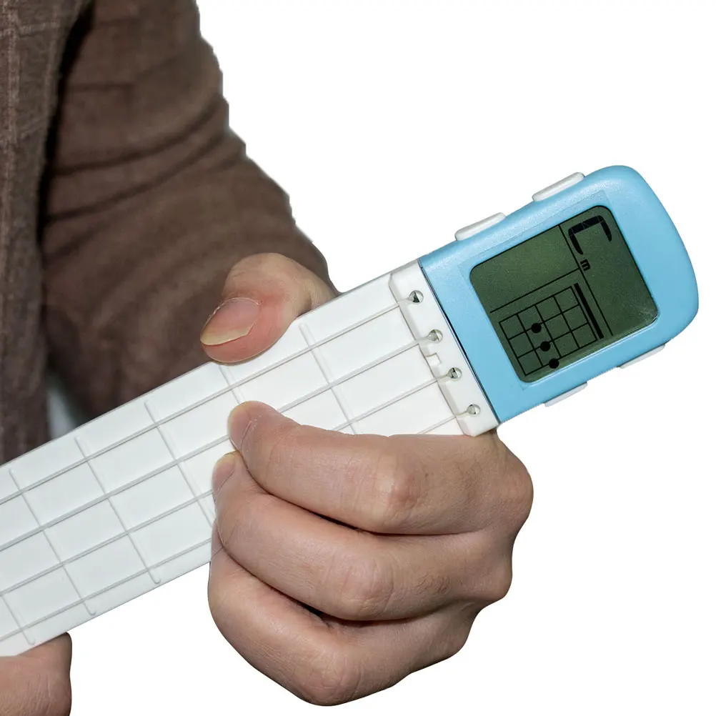 

1Pcs Chord Practice Tool Ukulele Learning Supplies Fine Workmanship ABS Material Comfortable to Use Ideal for Developing Playing