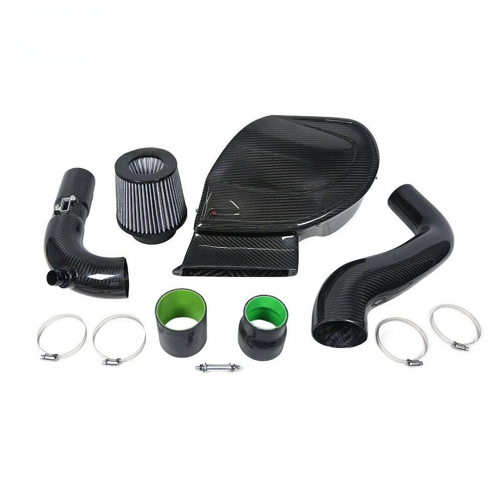 dry carbon carbon fiber cold intake system