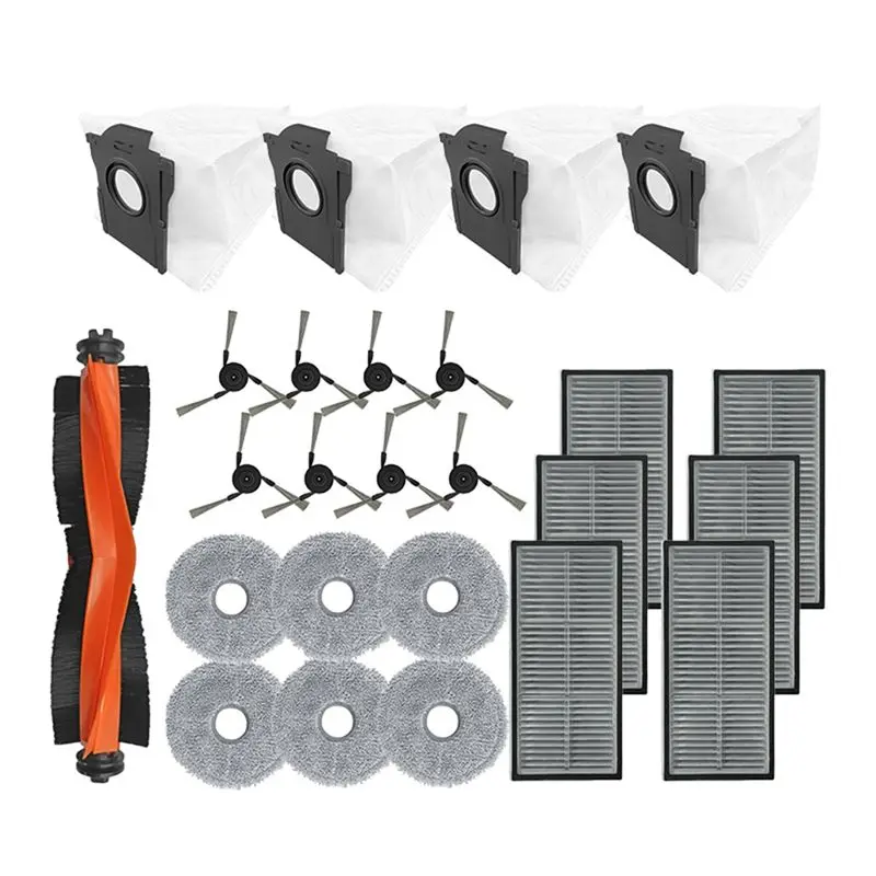 

Запасные части и аксессуары для робота-пылесоса Roborock Qrevo C/Curv C/Edge C/S5V, 5AE-A77G