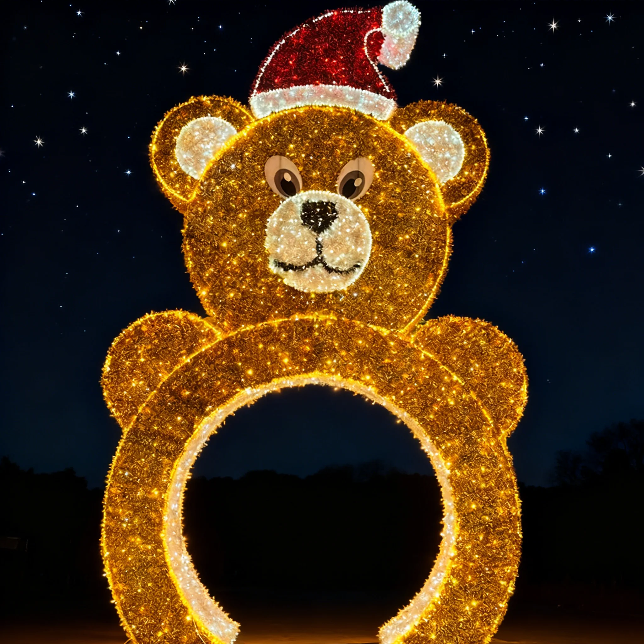 

Уличное украшение на столб, 2D 3D арочный декор, орнамент, светодиодное освещение, архитектурный торговый центр, рождественские колокольчики, мотив, огни