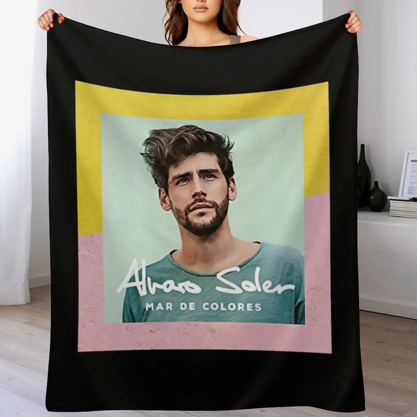 

Alvaro Soler - Mar De Colores Throw Blanket Thins Sofa Quilt Sleeping Bag Blankets