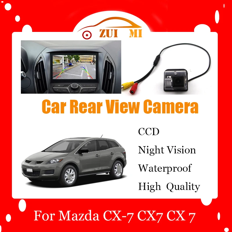 

Car Reverse Rear View Camera For Mazda CX-7 CX7 CX 7 2007~2013 CCD Full HD Night Vision Backup Parking Camera