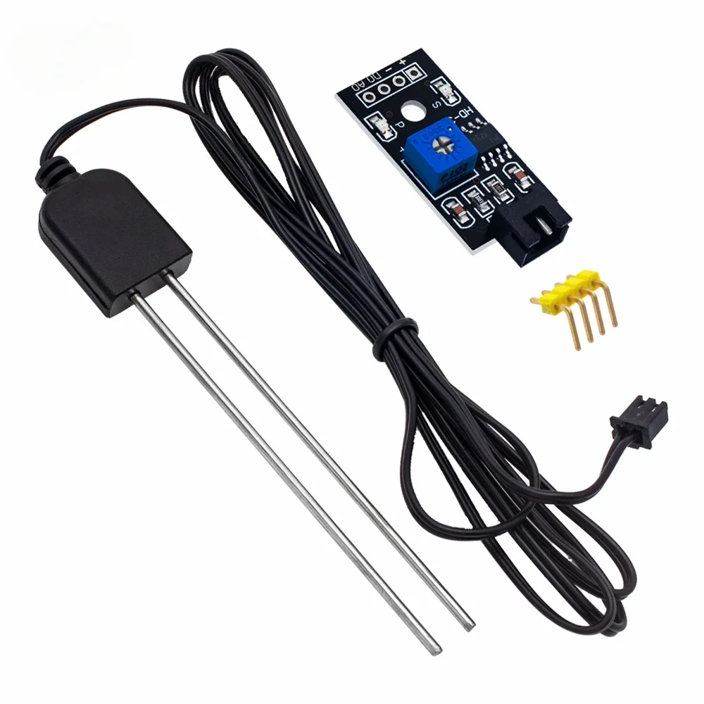 5PCS  Sensor and Soil Detector Module Soil Moisture Test Soil Humidity Test Corrosion Resistance Probe for Arduino