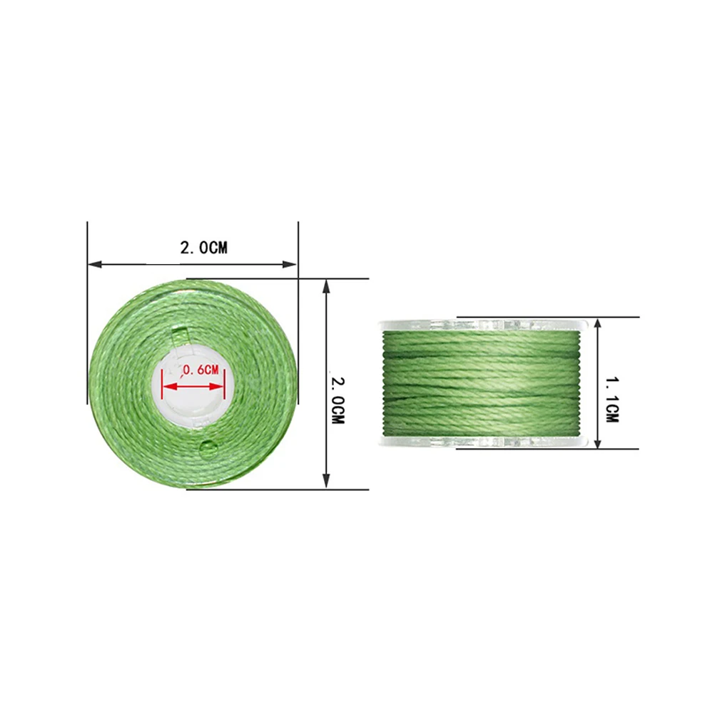 

25 Rolls Braided Rope Beaded Thread Waxed Cord DIY Necklace Hanging Jewelry Making Supplies Mixed Colors Craft Accessories Hand