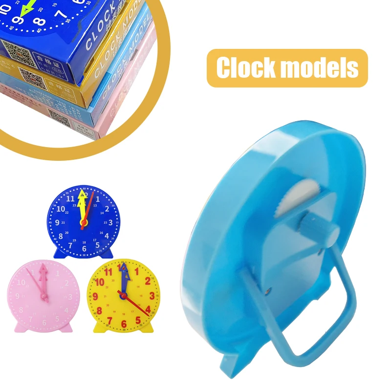 ‌12Hour Demo Clock for Teachers - Magnetic Dry-Erase Math Teaching Tool Kit‌