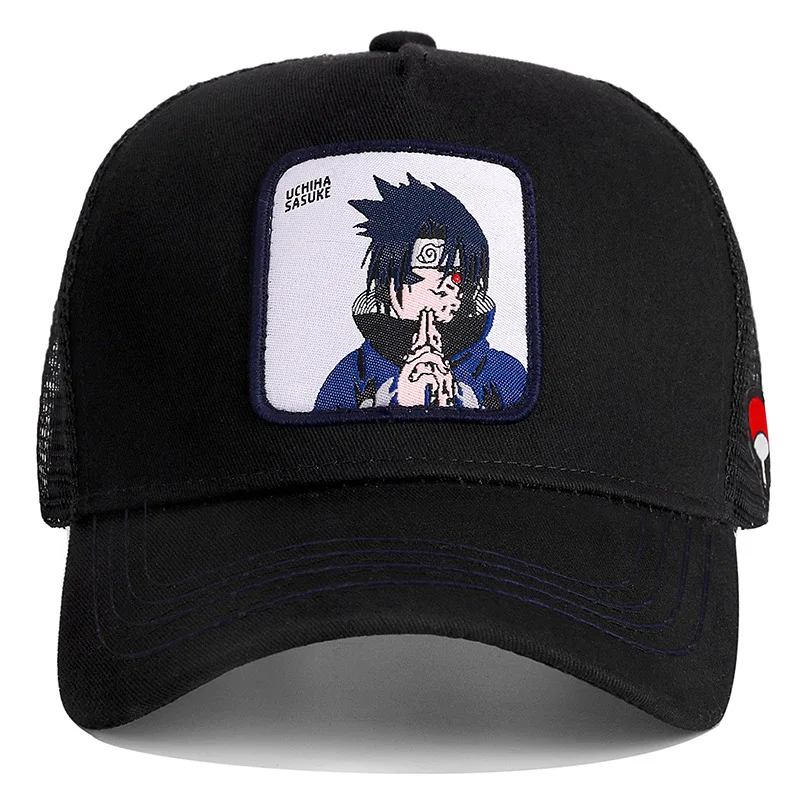 Anime Naruto Baseball Cap Summer Beach Sun Hat Uchiha Itachi Cartoon Figure Cosplay Adjustable Sport Cap Toys for Children Gifts