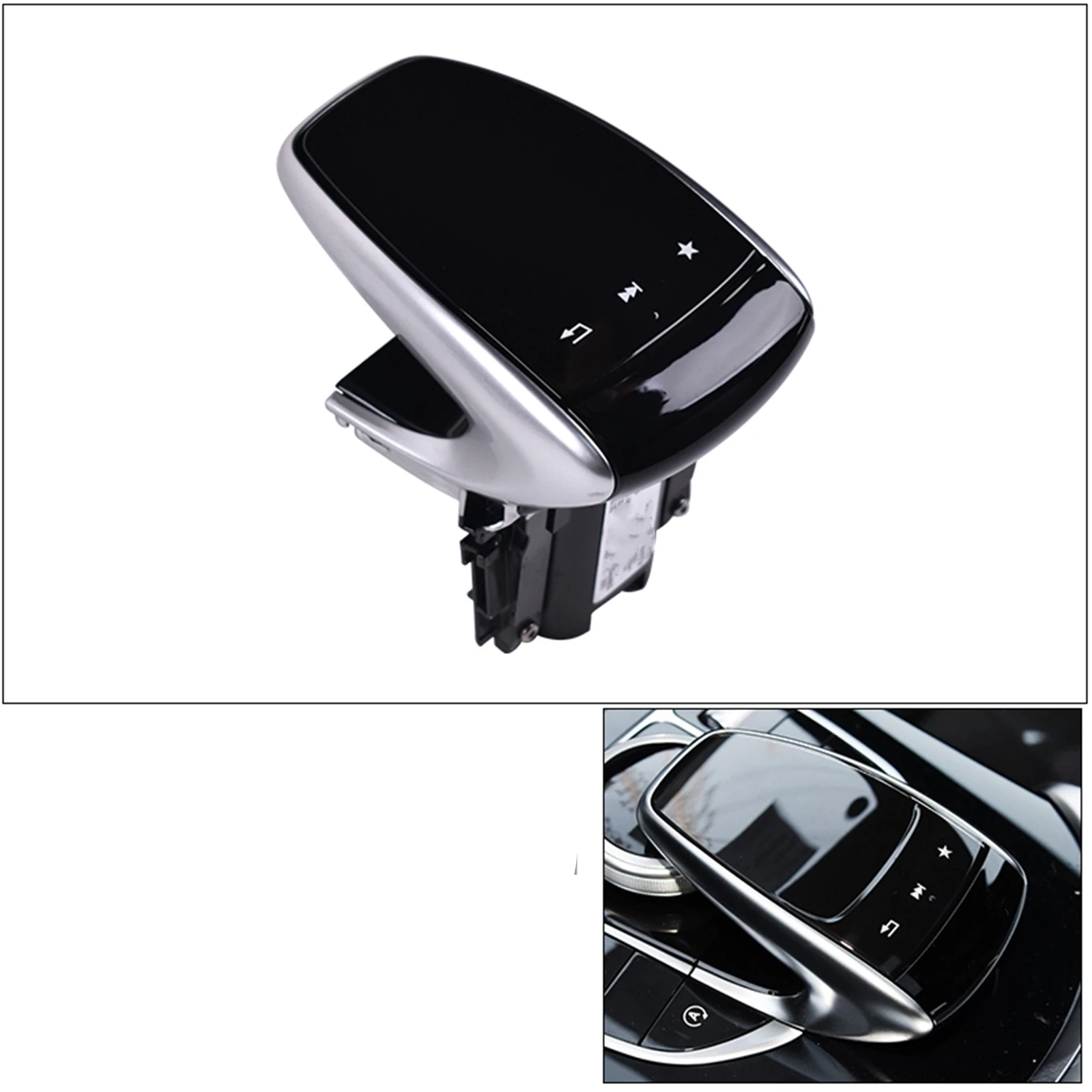 Interior Controller Console Touch Pad Kit For Mercedes Benz C Class 2014-2018 & GLC 2015-2019