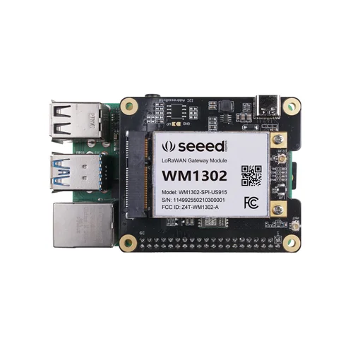 Imagen 1 del producto WM1302 Raspberry Pi Hat, placa adicional para módulo WM1302 LoRaWAN, basado en concentrador LoRa Semtech SX1302