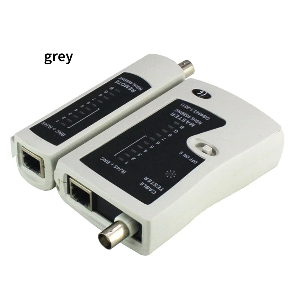 RJ45 Network Cable Lan Tester RJ45 CAT5 UTP LAN Cable Tester Networking Tool Network Repair RJ45+BNC Network Cable Tester