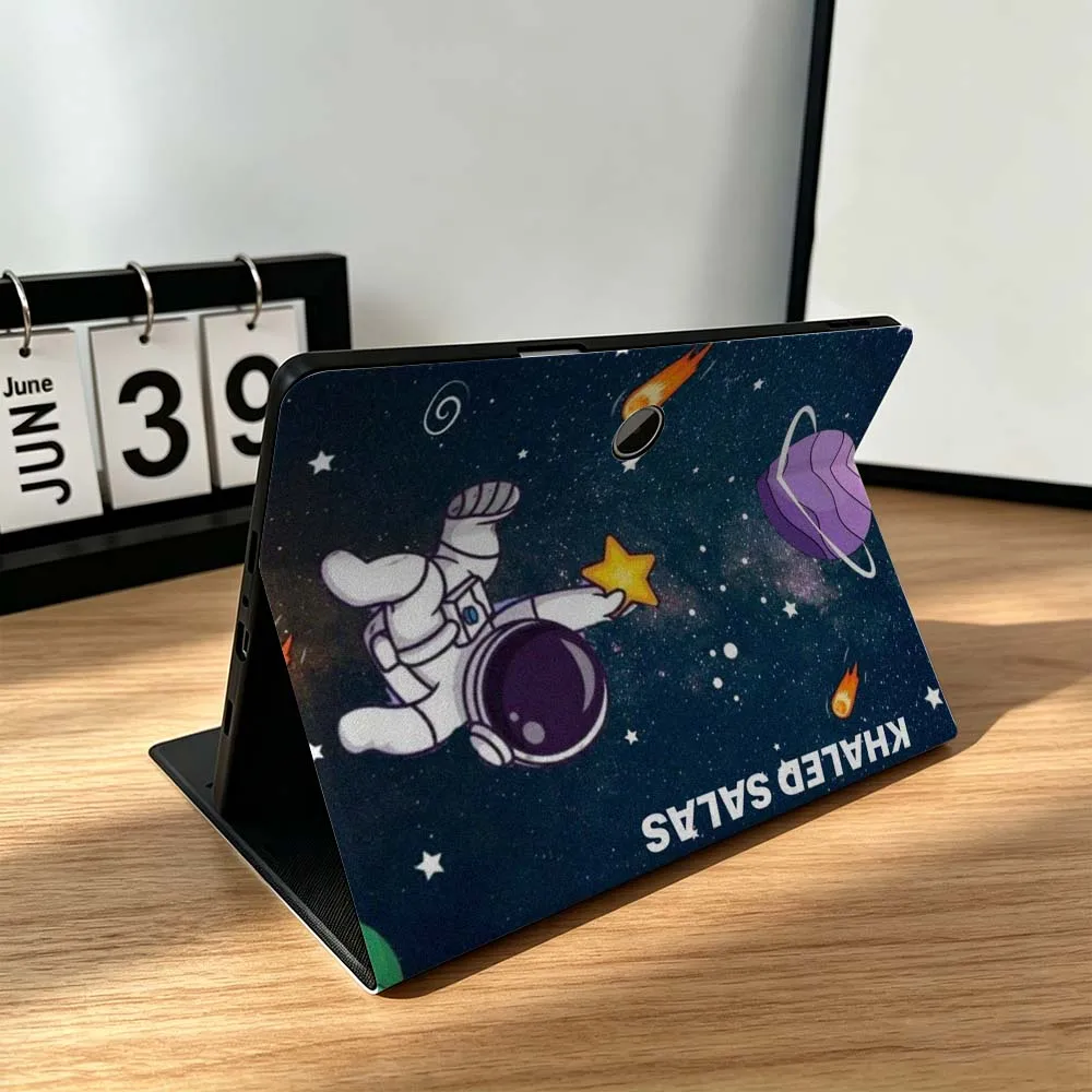 Cartoon Astronaut Art For OPPO VIVO IQOO OnePlus Realme Infinix Pad Pro 13 12.1 11.61 11.4 11 inch Tablet Case Gift