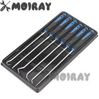 6pcs Car Auto Vehicle Oil Seal Screwdrivers Set O-Ring Seal Gasket Puller Remover Tool Remover Pick Hooks Repair Tools