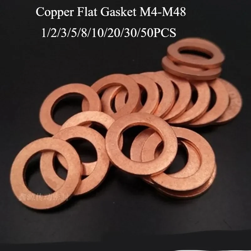 

Copper Oil Plugcopper Seal Drain 10x14x1mm 1.5mm Red Conica Carter Blocking Washers Bike Gold M6 Set M14 Duty Electric Terminal