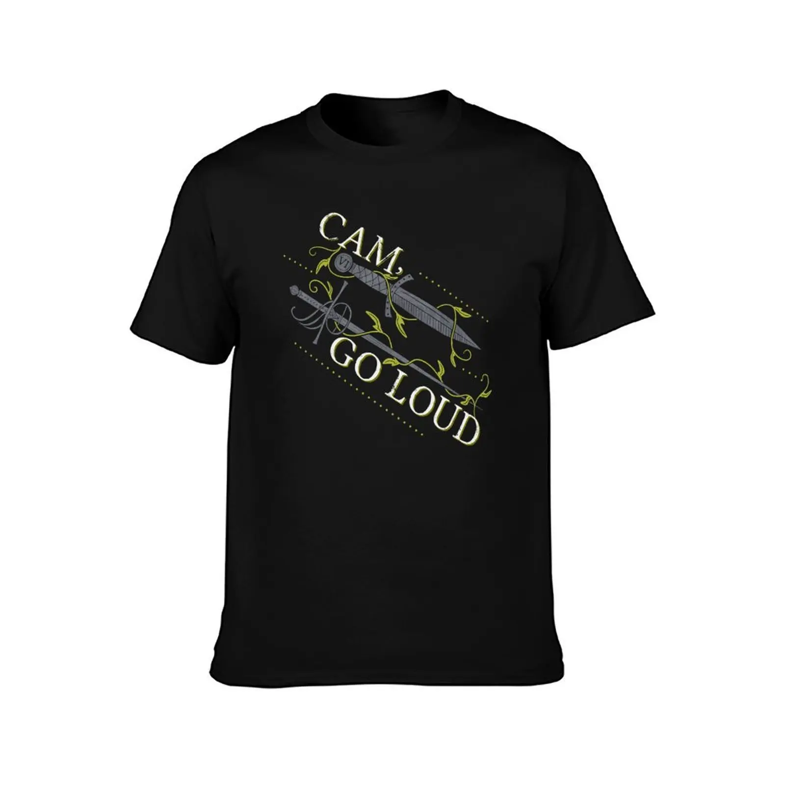 Go Loud, Sixth House T-Shirt Large Size Casual Tee Shirt T-Shirt