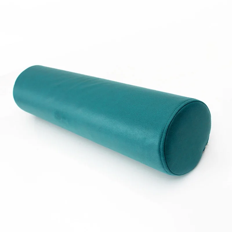 10x50 Solid Color Cylindrical Neck Pillow Washable Removable Sofa Headrest Office Waist Legs Support Cushion Home Decor