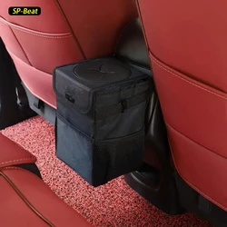 1 Piece Portable Foldable Car Trash Can, Waterproof Hanging Car Trash Can, Multifunctional Car Interior Storage Container