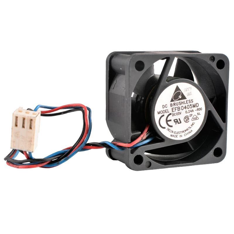 

EFB0405MD 4cm 40mm fan 40x40x20mm DC5V 0.24A dual ball bearing high speed cooling fan for switch power supply