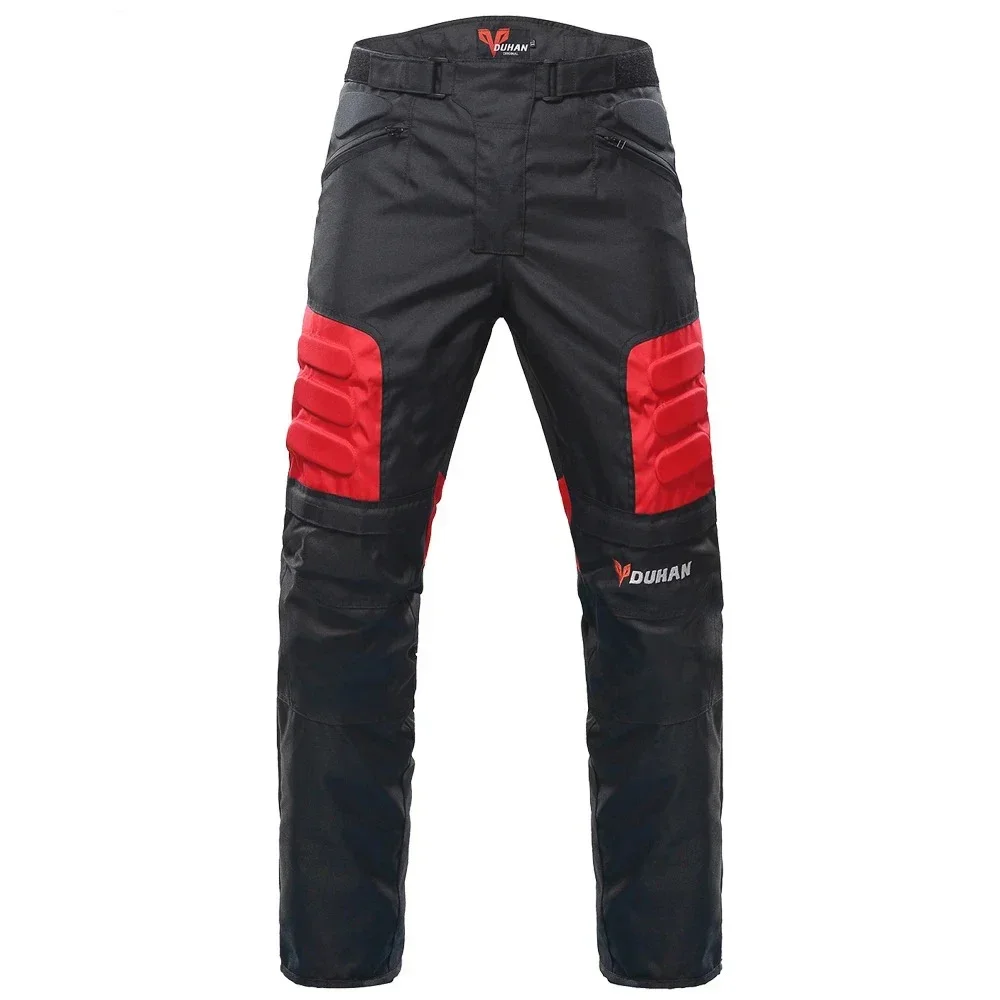 

DUHAN Windproof Motocross Pants Motorcycle Pants Men Motorcycle Jacket Wear-resistant Body Armor Moto Clothing for Winter