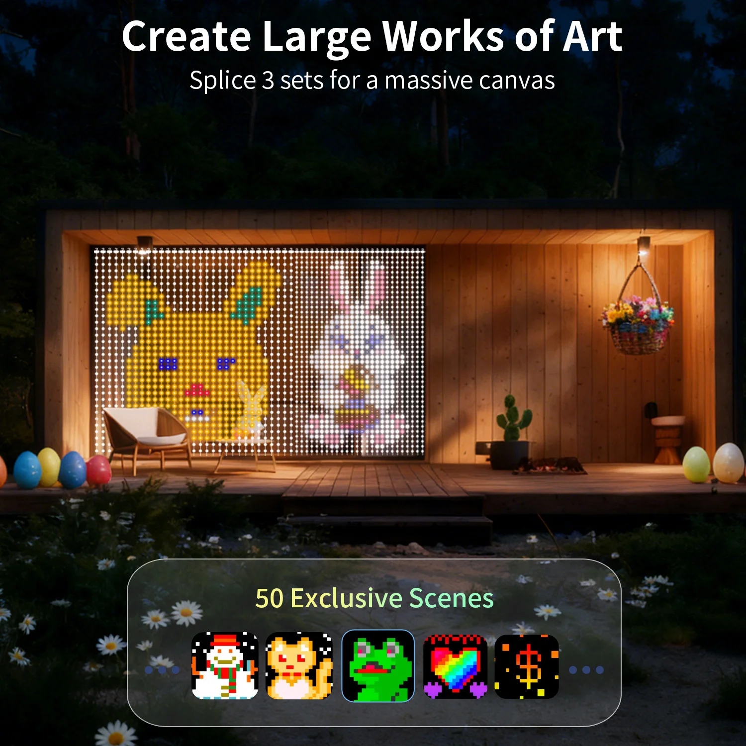 

Светодиодная гирлянда-штора, 400 светодиодов, управление через приложение, настраиваемые цвета и текстовые узоры, прекрасный подарок, декоративная гирлянда для дома.