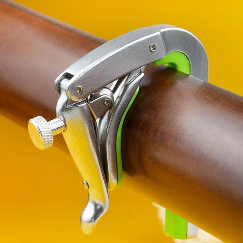 الغيتار متعدد الجيتار Capo Cuulele Capo Metal Metal يضمن توصيلات مستقرة مثالية لأداء المسرح والممارسات