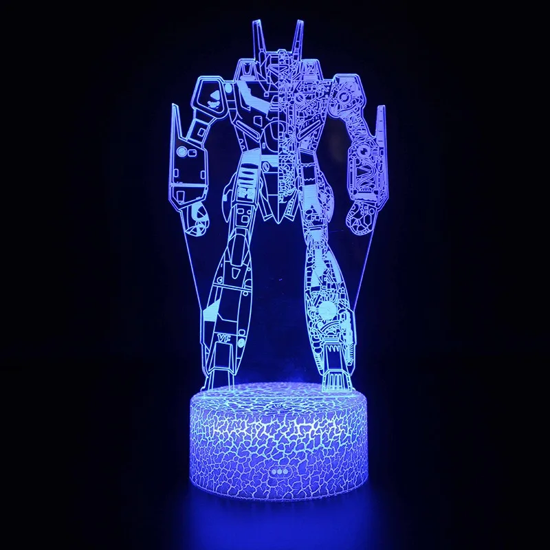 Transformers การ์ตูน Night Light 3D ตกแต่งห้องนอน LED Light ห้องนอน Deco Optimus Prime เด็กของขวัญวันเกิดของเล่น