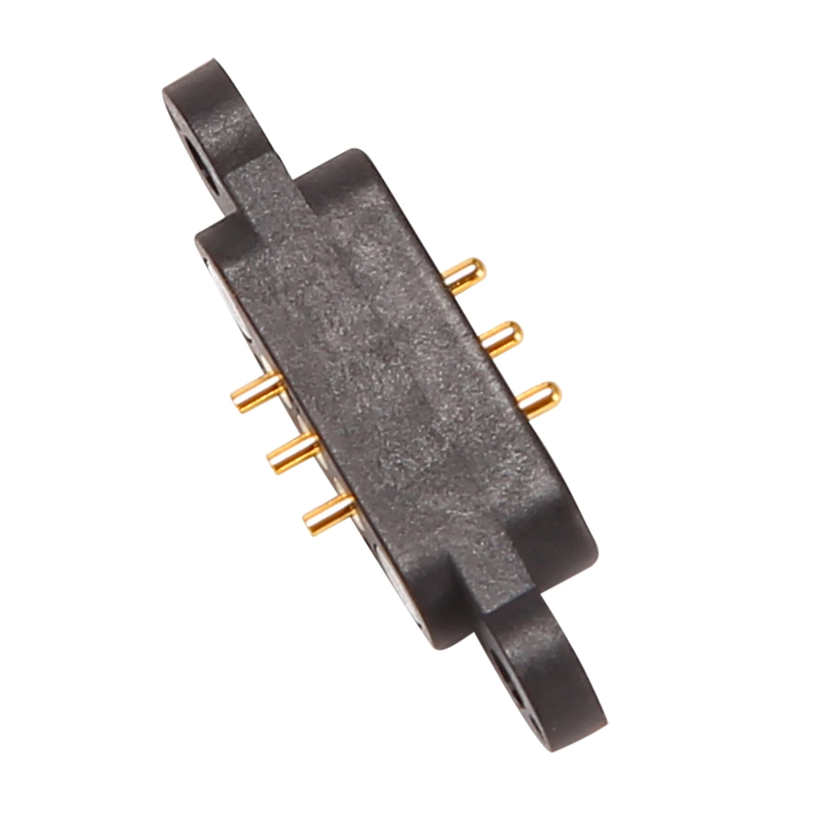 Mola carregada magnética Pogo Pin Connector, através de furos, macho e fêmea sonda, 3 posições ímãs, 2,3mm, 5 pares