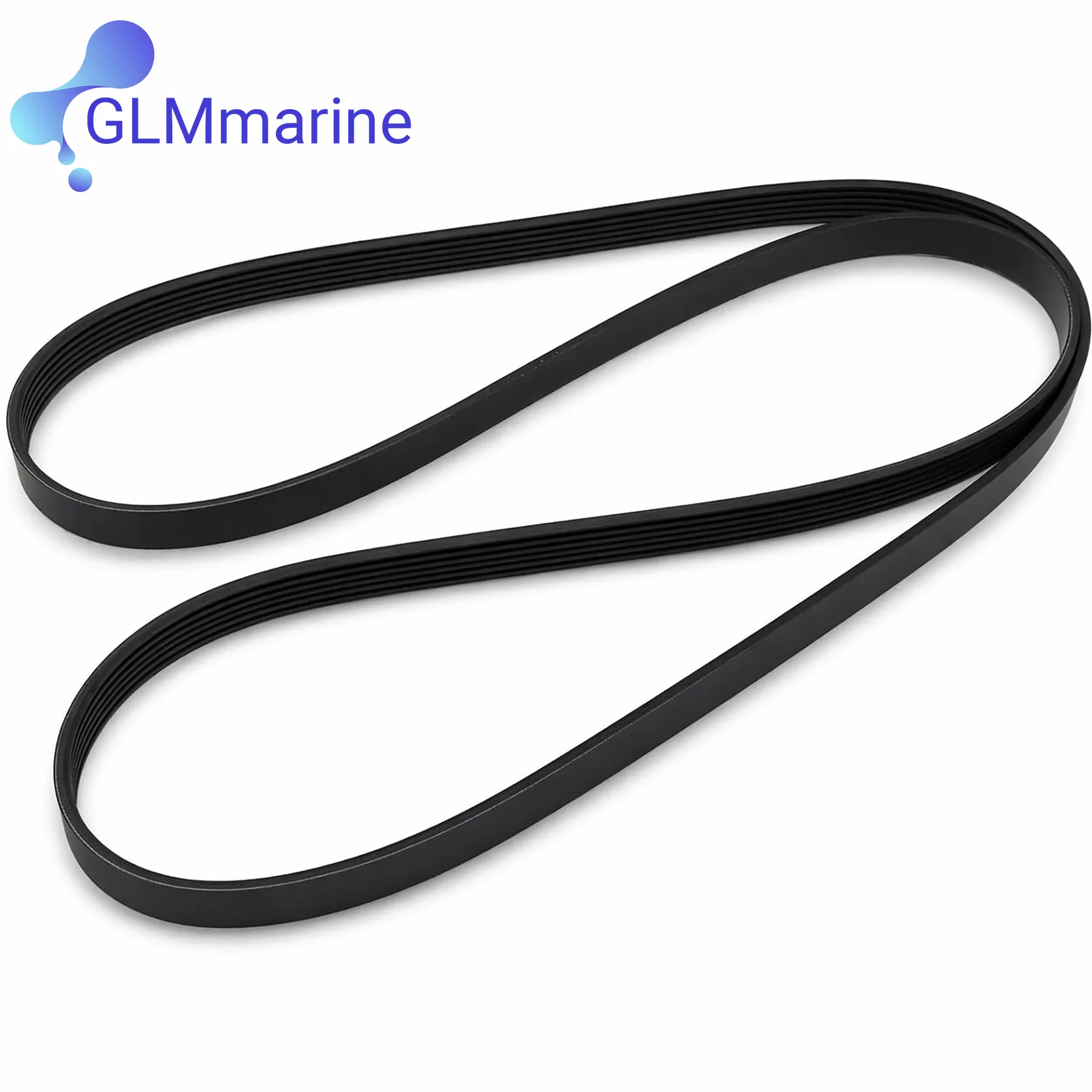 

865615Q04 Serpentine Belt Fits for MerCruiser Stern Drive 4.3L 5.0L 5.7L 6.2L 350MAG Engines 57-865615Q04 865615004 18-15101