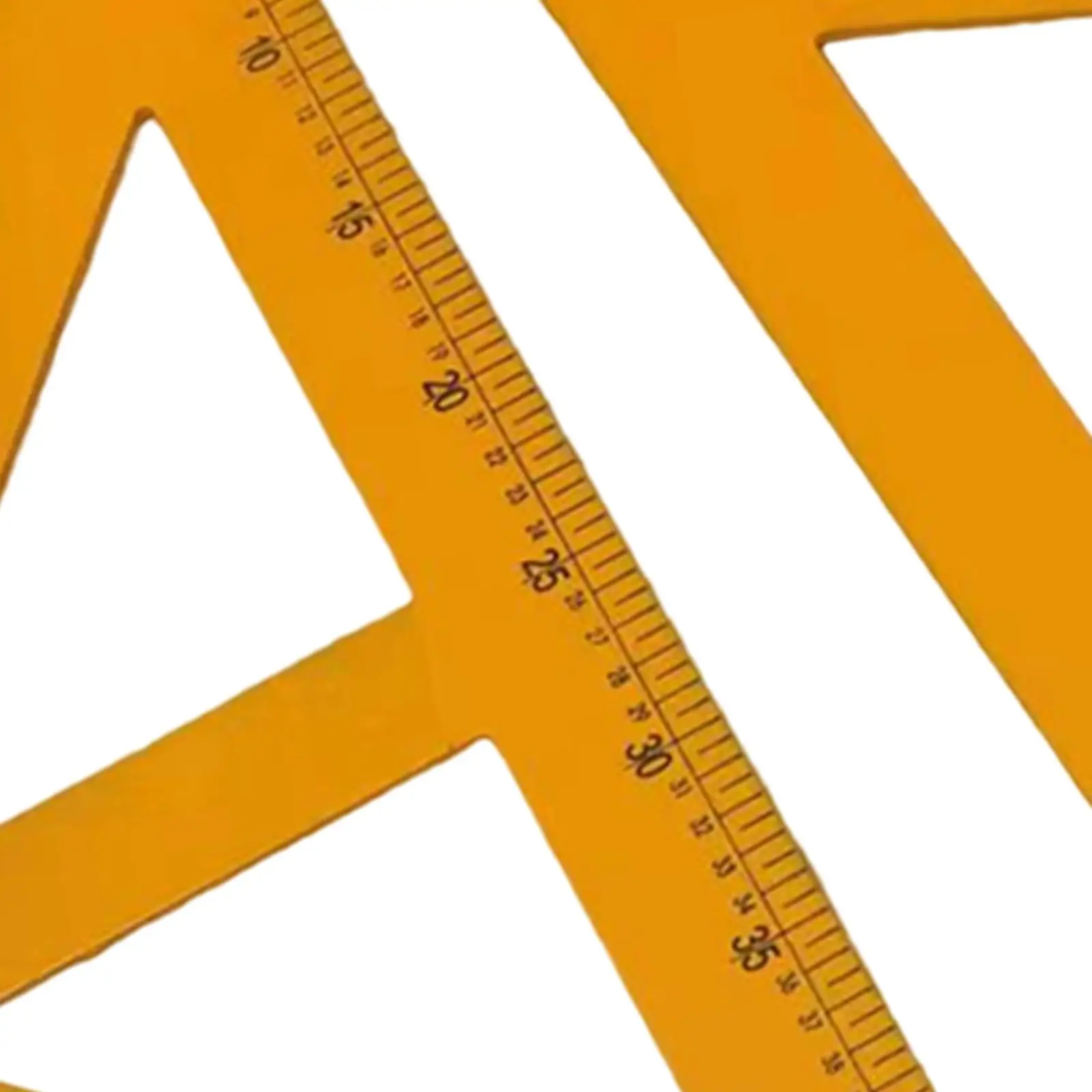 Large Mathematics Teaching Rulers Geometry Measurement Tools Easy to Use Practical Sturdy Math Geometry Tools for Office