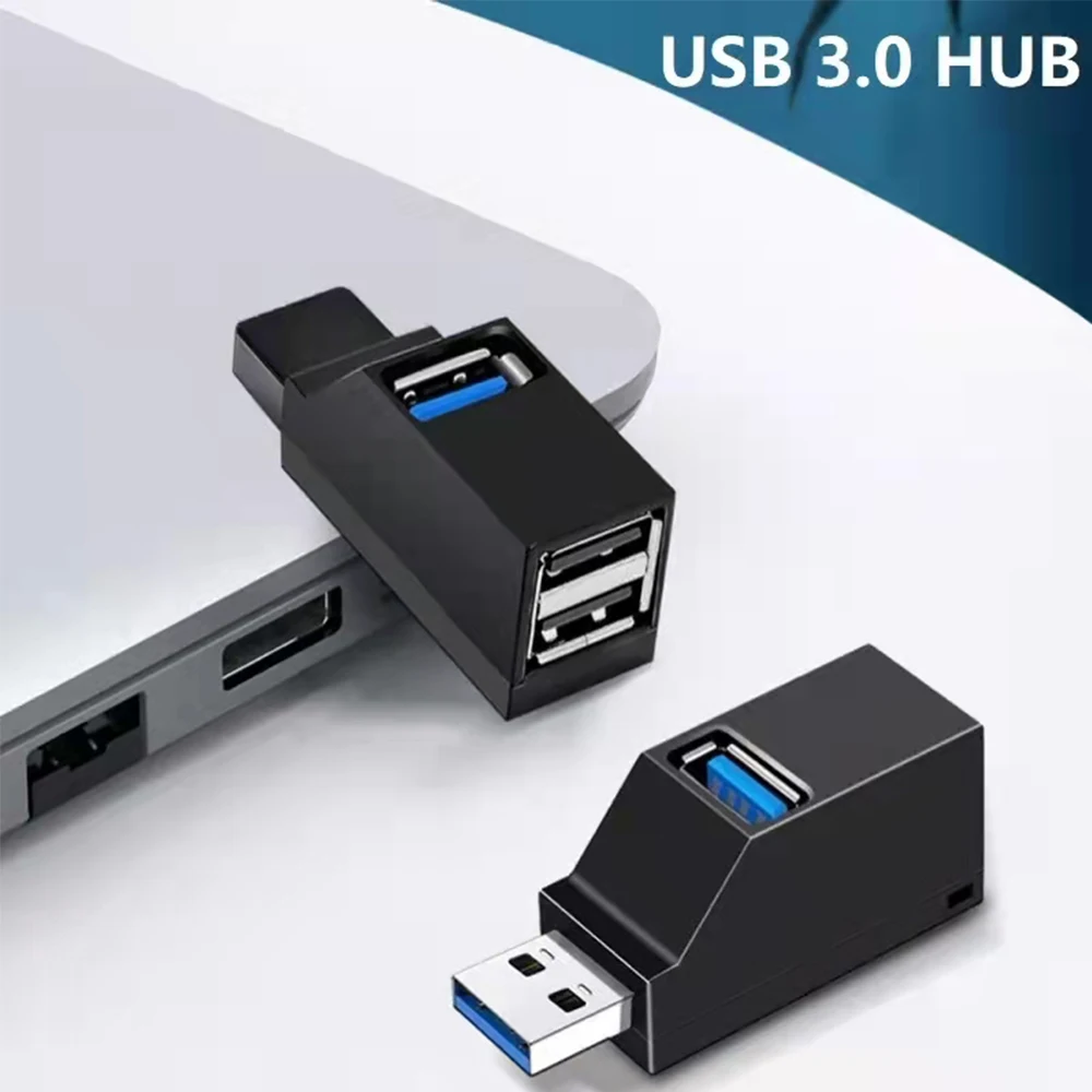 USB 3.0 Hub 5Gbps High Speed Data Transfer 3 Ports USB Splitter for Computer Laptop Docking Station Adapter PC Accessories