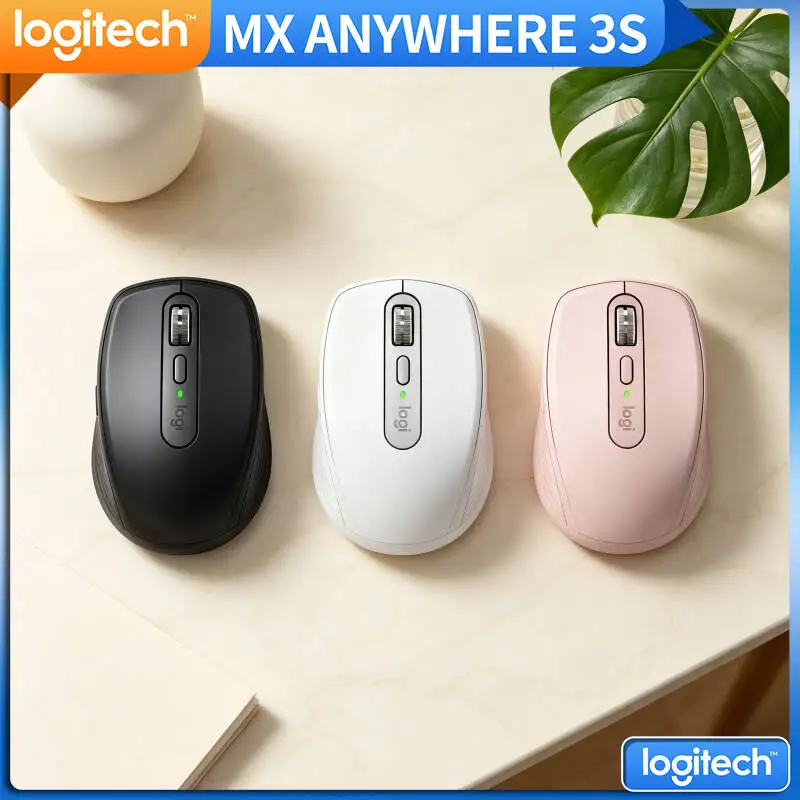 

Precision MX Anywhere 3S - 8K DPI, MagSpeed Scroll, Ergonomic, Suitable for Sports Gear Design & Studio Work