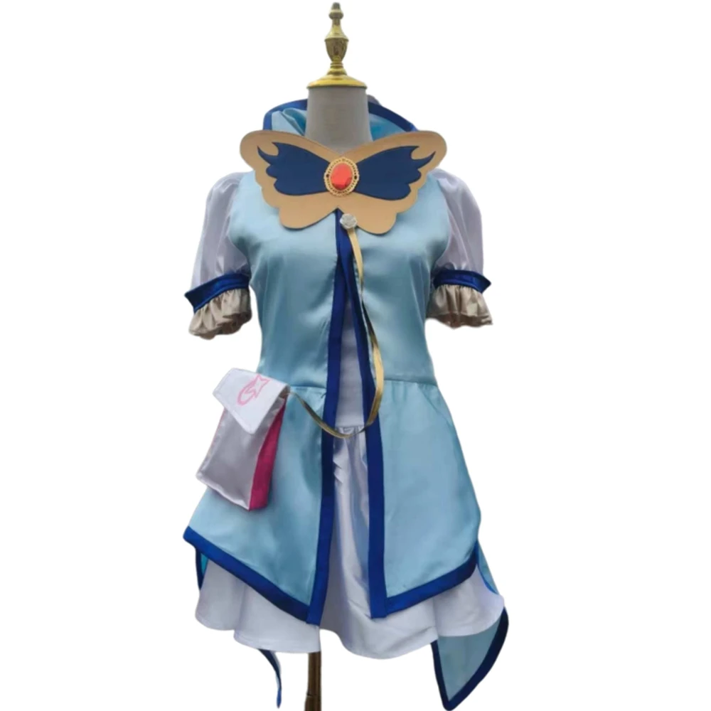 

XIN LAI SEN Unisex Anime Cure Aqua Minazuki Karen Cosplay Costume Uniform Custom Size