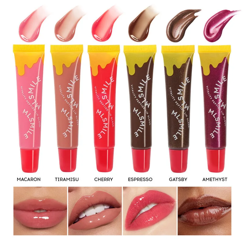 

MLSMILE Women's Liquid Glisten Hydrating Hose Packing Moisturizing 2025 New Lip Balm