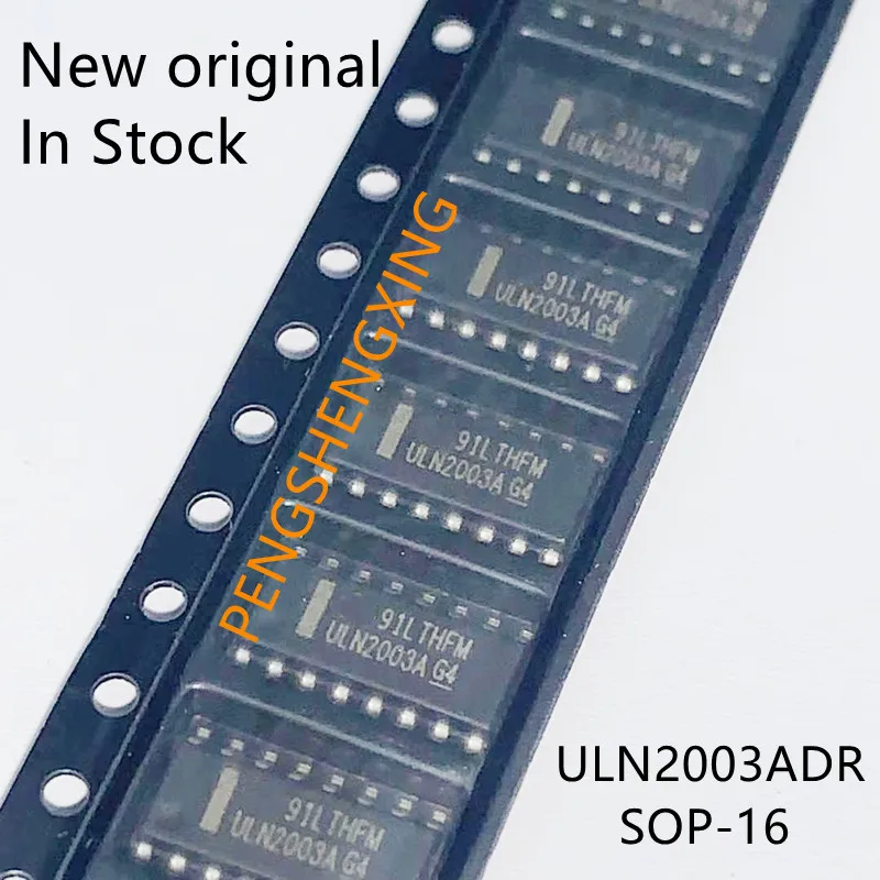 10PCS/LOT  ULN2003ADR ULN2003A Darlington transistor array SOP-16