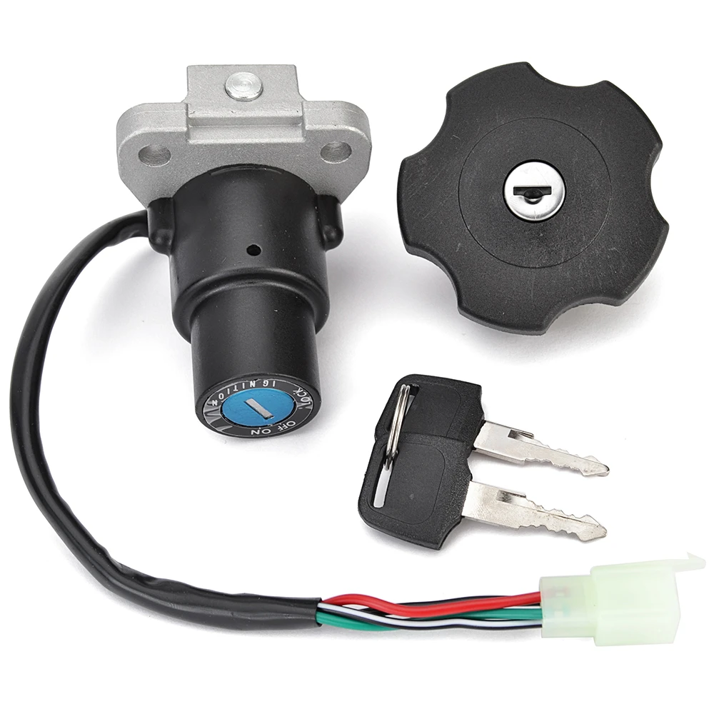 Fuel Gas Cap Ignition Switch For Yamaha XT600 1990-1995 TW200 2003-2017 DT200 DT200R 1991-1994 XT225 Serow 225